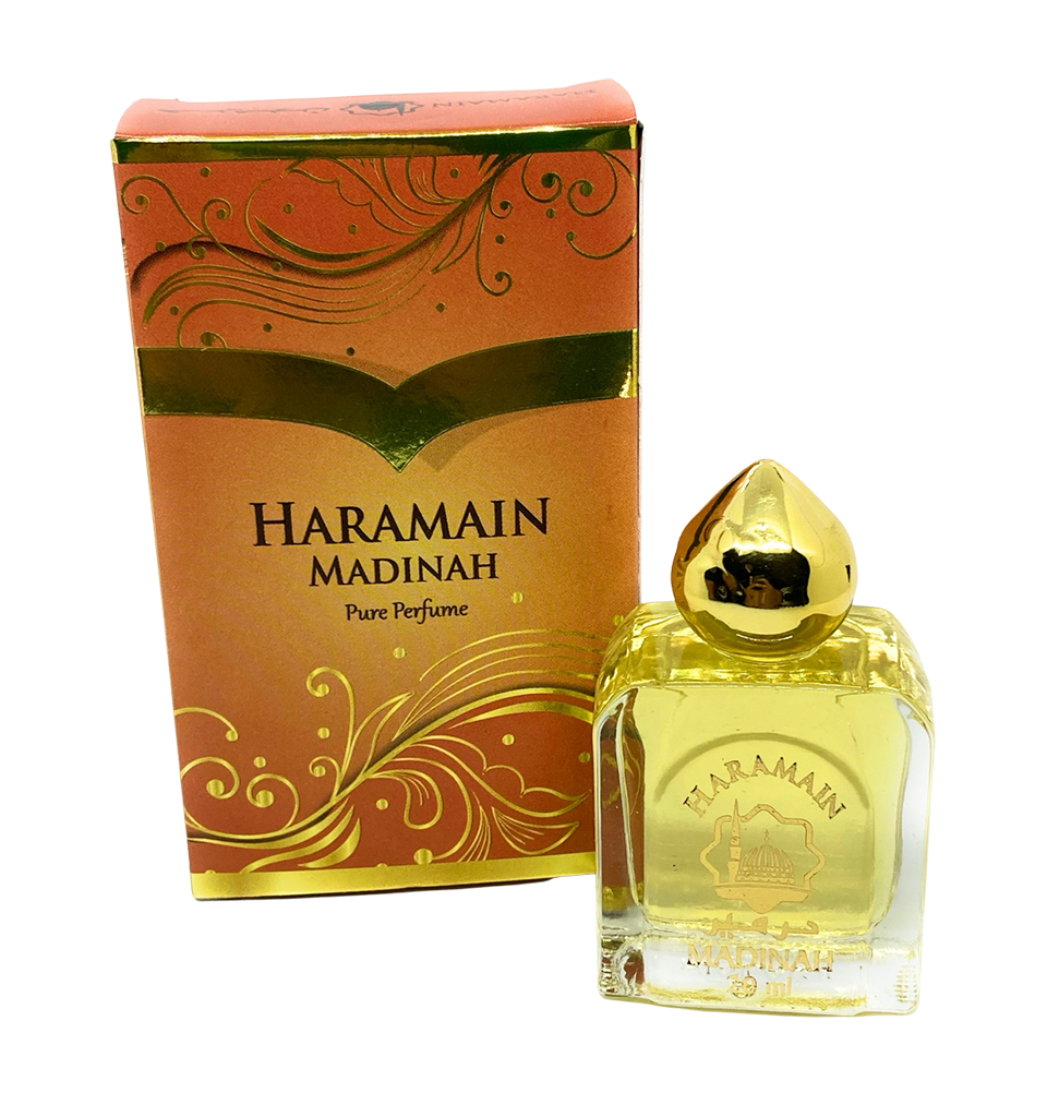 Modefa Perfume Madina Haramain Attar - Alcohol Free Roll on Perfume Oil - Madina