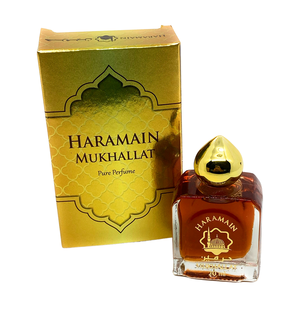 Modefa Perfume Mukhallat Haramain Attar - Alcohol Free Roll on Perfume Oil - Mukhallat