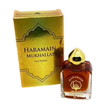 Modefa Perfume Mukhallat Haramain Attar - Alcohol Free Roll on Perfume Oil - Mukhallat