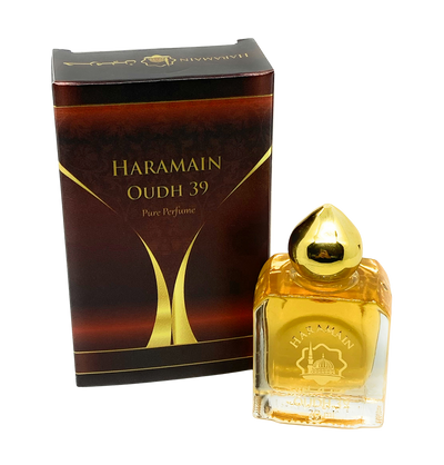 Modefa Perfume Oudh 39 Haramain Attar - Alcohol Free Roll on Perfume Oil - Oudh 39