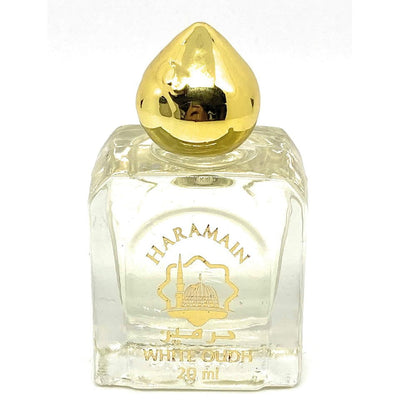 Modefa Perfume White Oudh Haramain Attar - Alcohol Free Roll on Perfume Oil - White Oudh
