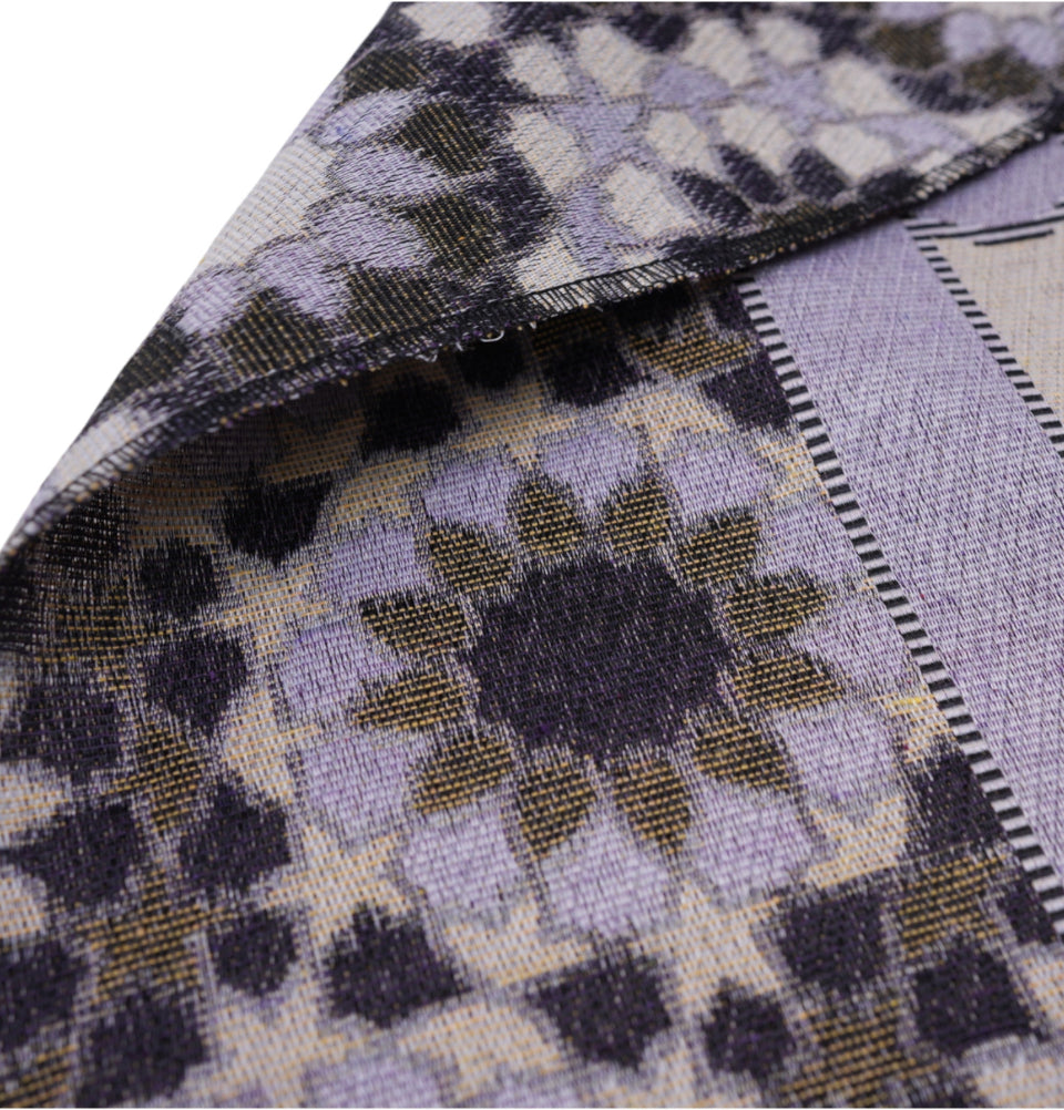Modefa Prayer Rug Chenille Thin Travel Islamic Prayer Mat Stargazer - Purple