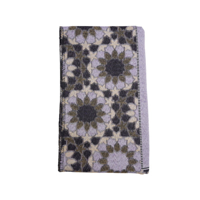 Modefa Prayer Rug Chenille Thin Travel Islamic Prayer Mat Stargazer - Purple