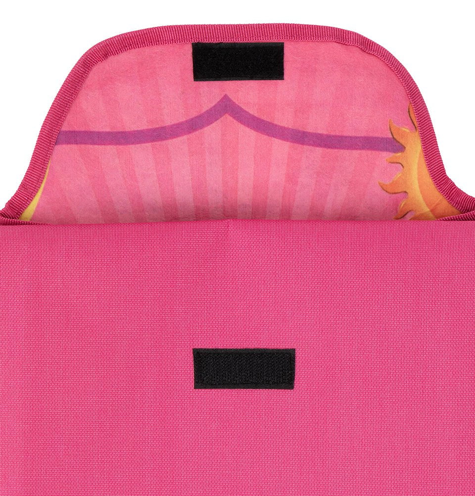 Modefa Prayer Rug Crossover Bag Travel Child Size Islamic Prayer Mat - Pink
