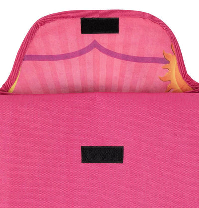 Modefa Prayer Rug Crossover Bag Travel Child Size Islamic Prayer Mat - Pink