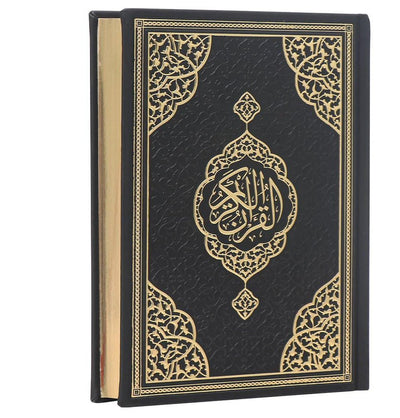 Modefa Prayer Rug Eid Saeed Quran Gift Box Set - Prayer Mat, Quran & Tasbih - Black