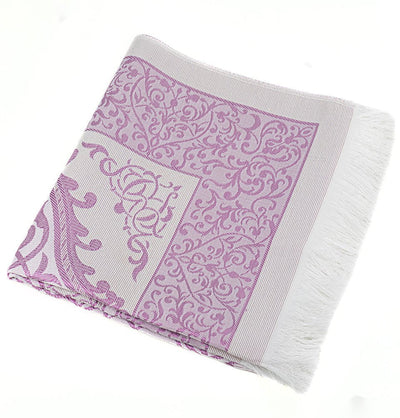 Modefa Prayer Rug Fuchsia Islamic Gift Set - Prayer Mat & Tesbih in Taffeta Gift Bag - Fuchsia