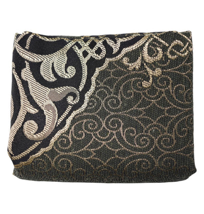 Modefa Prayer Rug Green Chenille Ottoman Islamic Prayer Mat - Green