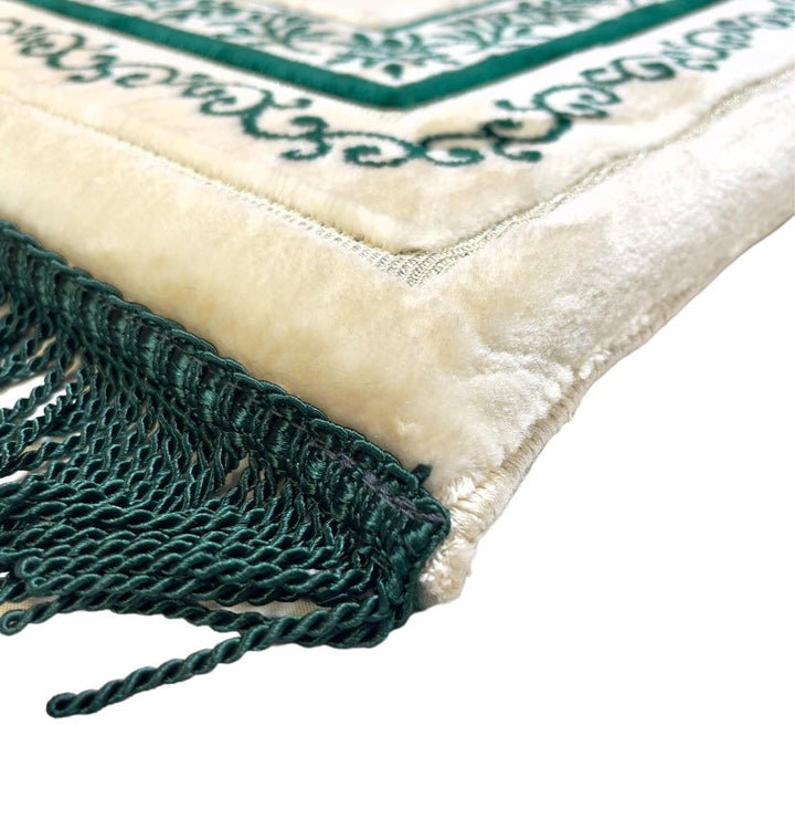 Luxury Foam Prayer Rug - Green