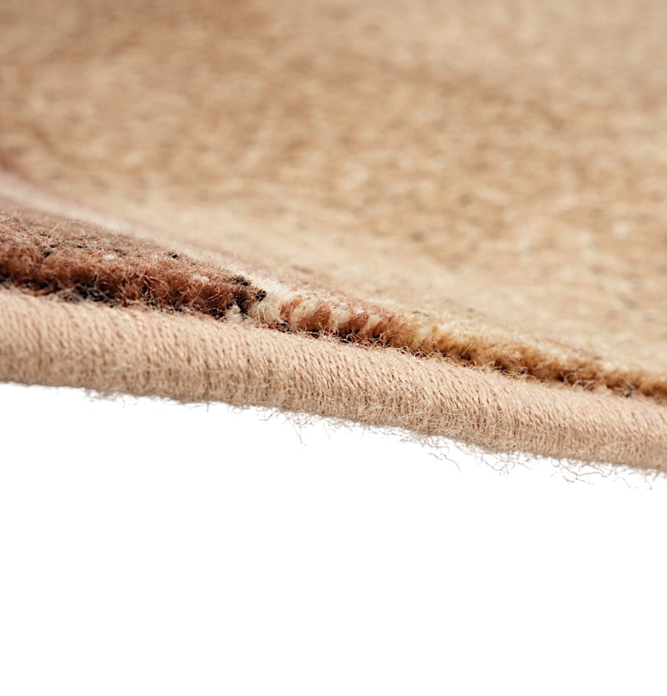 Modefa Prayer Rug Luxury Islamic Prayer Carpet | Rolled Velvet Kilim Rug | Dotted - Beige