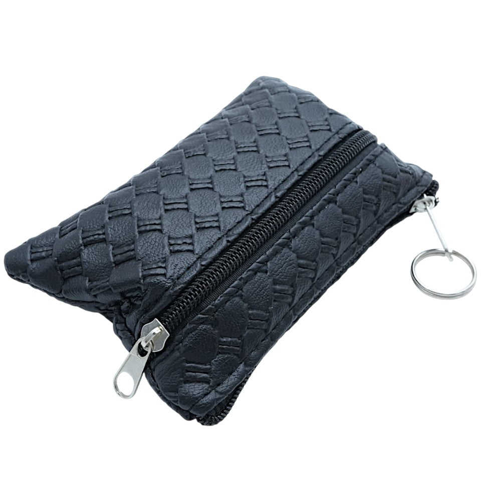 Modefa Prayer Rug Pocket Travel Prayer Mat with Zippered Case - Black with Gold Tulip