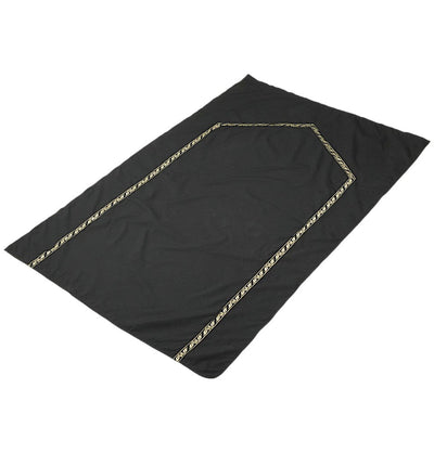 Modefa Prayer Rug Pocket Travel Prayer Mat with Zippered Case - Black with Gold Tulip
