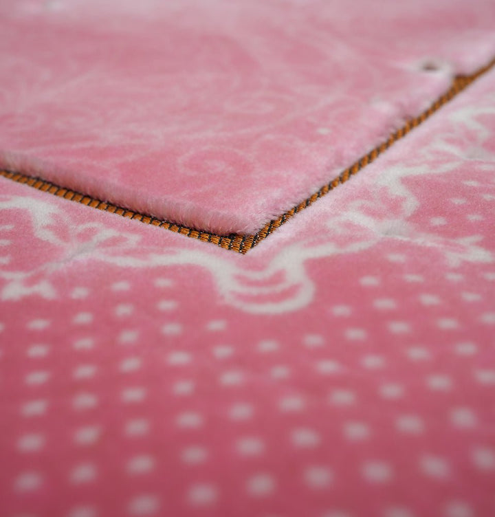 Foam Prayer Rug - Double Plush Topkapi Pink