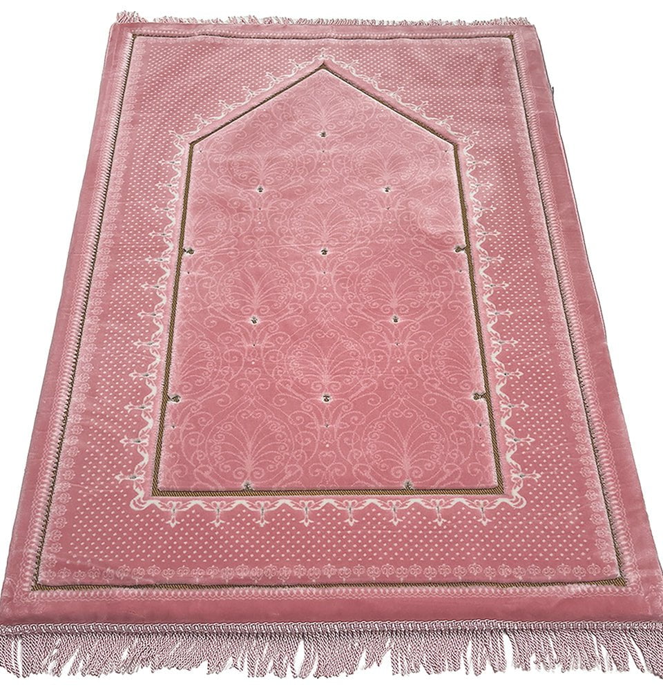 Foam Prayer Rug - Double Plush Topkapi Pink