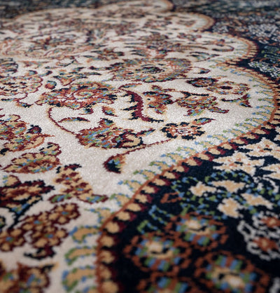 Modefa Prayer Rug Wide 4 Person Velvet Masjid Islamic Prayer Rug - Luxury Lale
