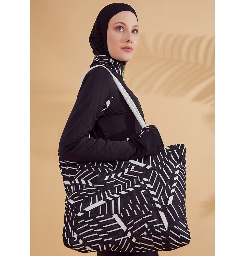 Modefa Purses Tote Beach Bag - C2326 Abstract