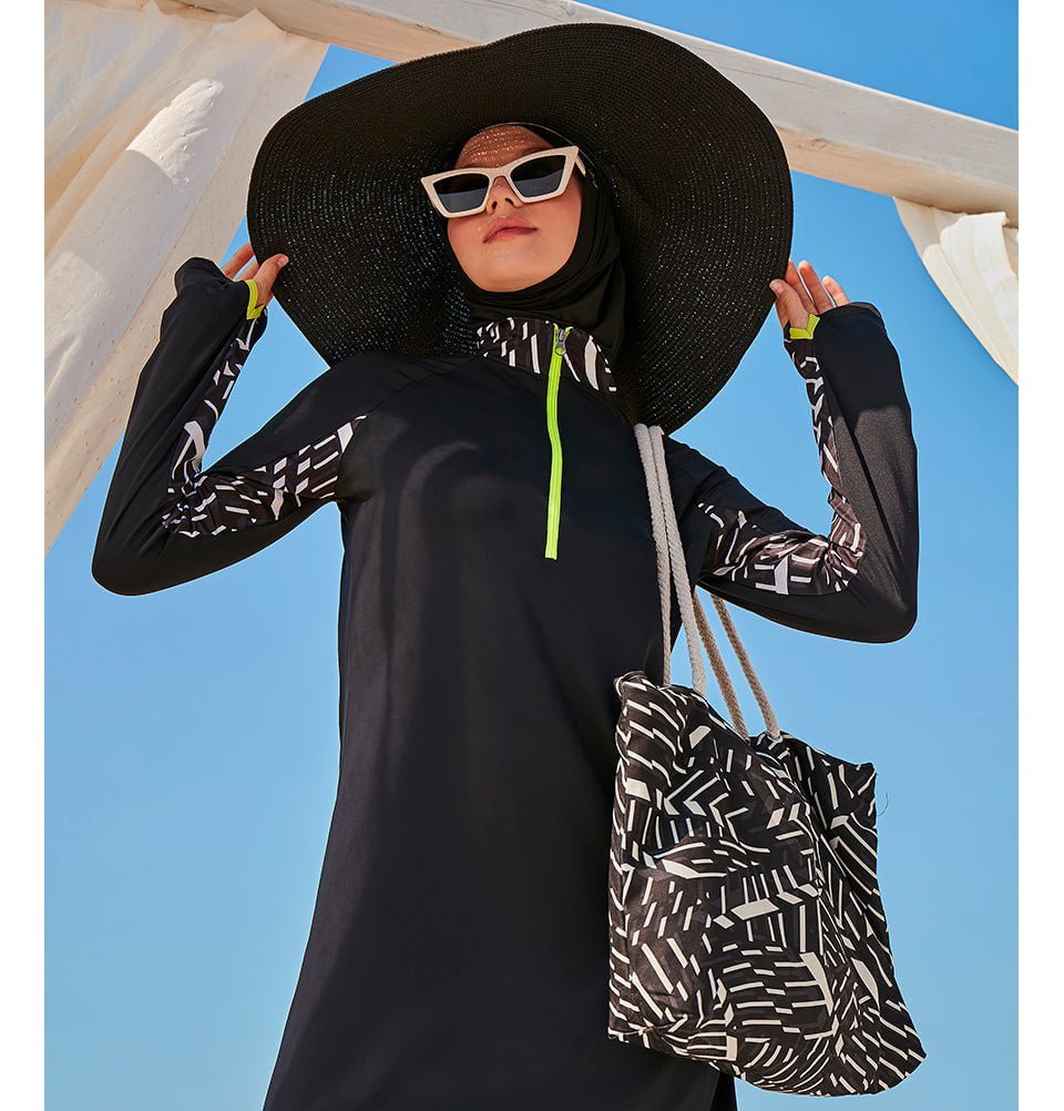 Tote Beach Bag C2326 Abstract