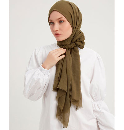 Modefa Shawl Army Green Comfort Hijab Shawl - Army Green