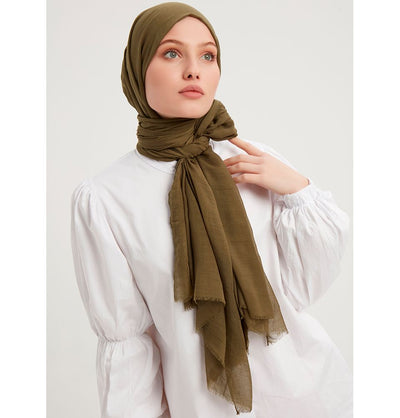 Modefa Shawl Army Green Comfort Hijab Shawl - Army Green