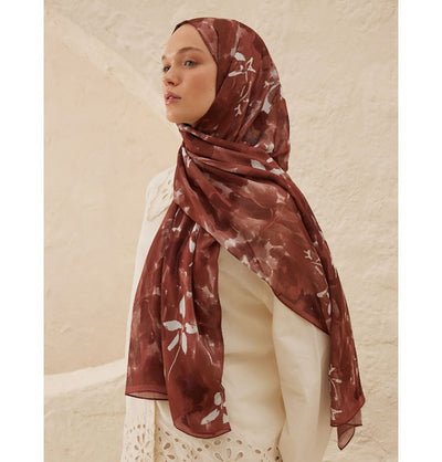 Modefa Shawl Auburn Rami Lightweight Hijab Shawl Lizzy - Auburn