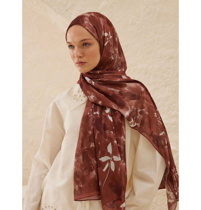 Modefa Shawl Auburn Rami Lightweight Hijab Shawl Lizzy - Auburn
