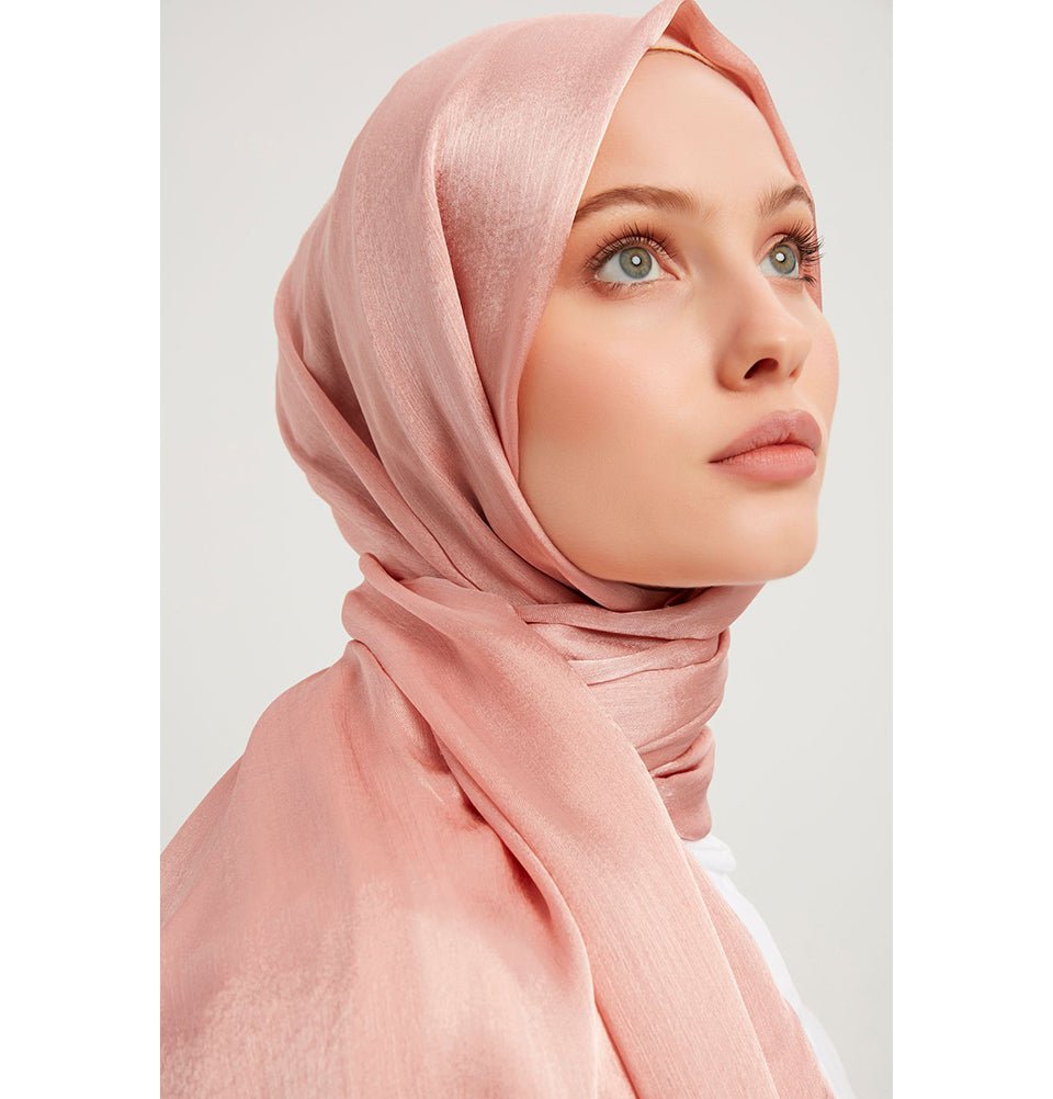 Modefa Shawl Blush Pink Shine Hijab Shawl - Blush Pink