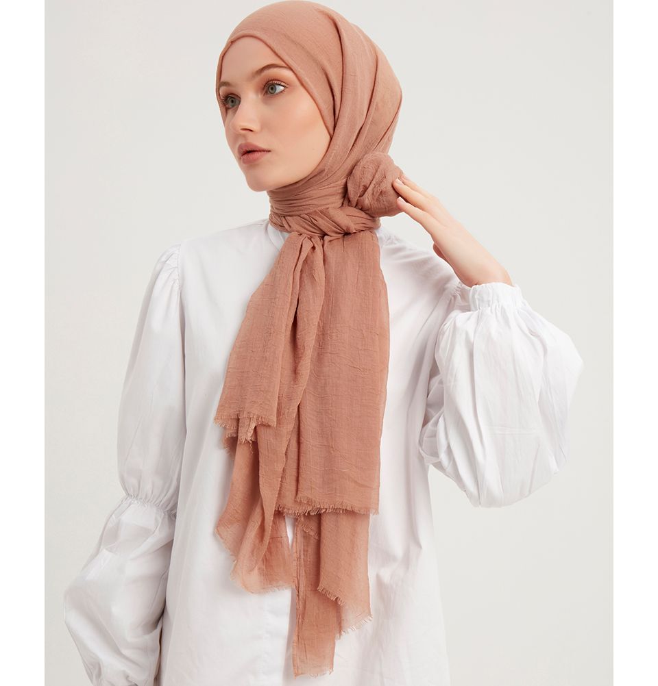 Modefa Shawl Coffee Comfort Hijab Shawl - Coffee