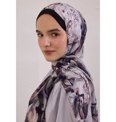 Modefa Shawl Deep Purple Rami Lightweight Hijab Shawl Nerissa - Deep Purple