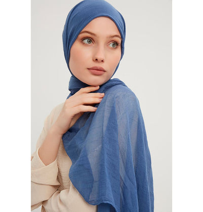 Modefa Shawl Denim Comfort Hijab Shawl - Denim