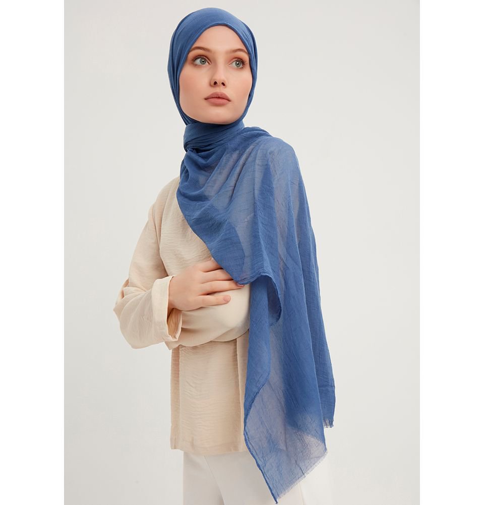 Modefa Shawl Denim Comfort Hijab Shawl - Denim