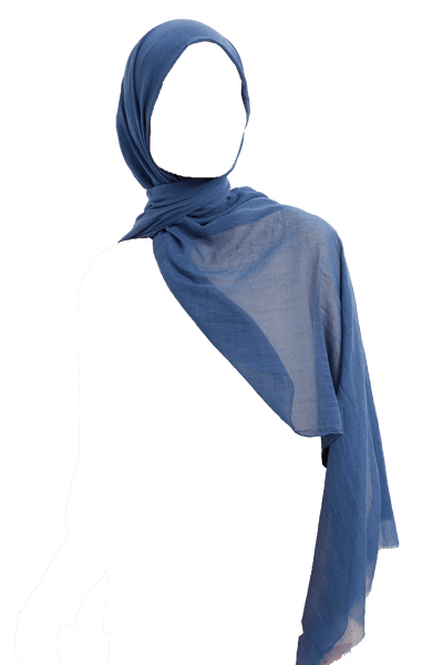 Modefa Shawl Denim Comfort Hijab Shawl - Denim
