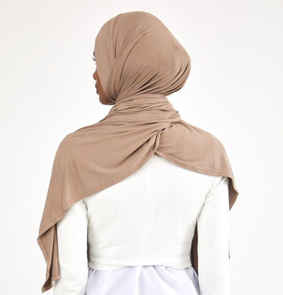 Modefa Shawl Desert Beige Soft Jersey Shawl Hijab - Desert Beige