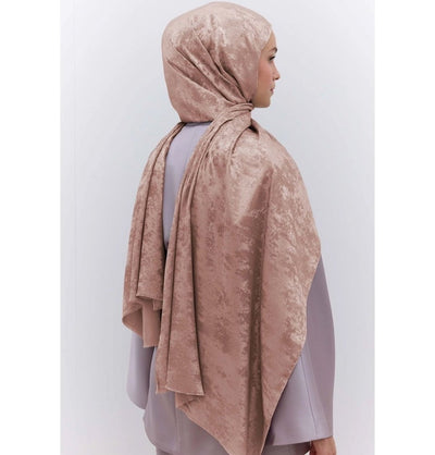 Modefa Shawl Dried Rose Luxury Shine Hijab Shawl - Dried Rose