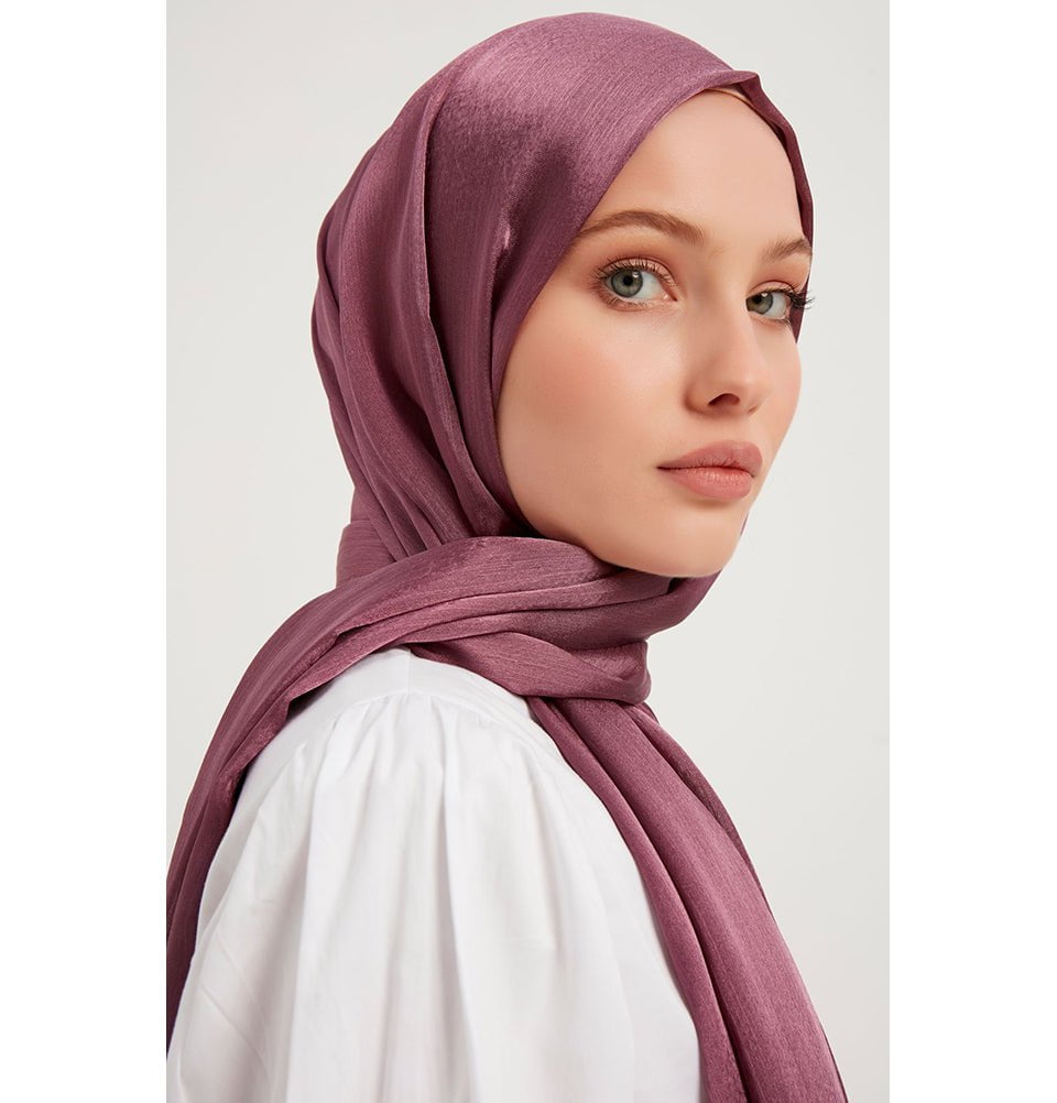 Modefa Shawl Dried Rose Shine Hijab Shawl - Dried Rose