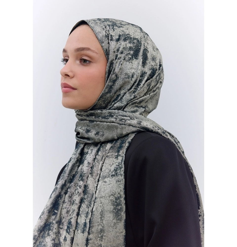 Modefa Shawl Emerald Luxury Shine Hijab Shawl - Emerald