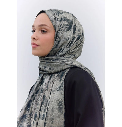 Modefa Shawl Emerald Luxury Shine Hijab Shawl - Emerald