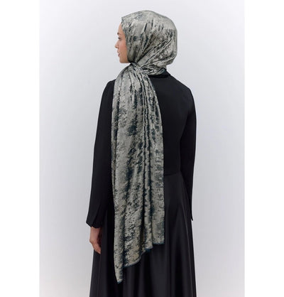 Modefa Shawl Emerald Luxury Shine Hijab Shawl - Emerald