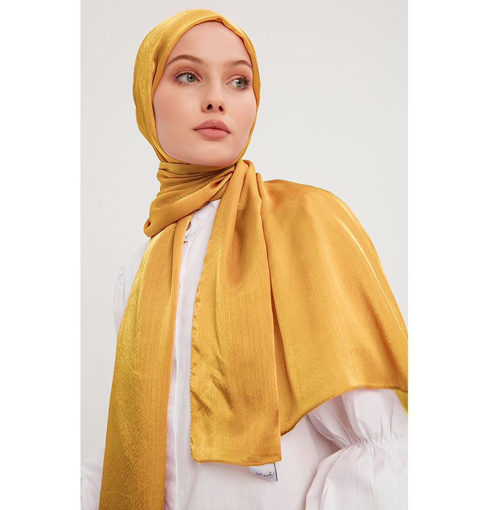 Modefa Shawl Gold Shine Hijab Shawl - Gold
