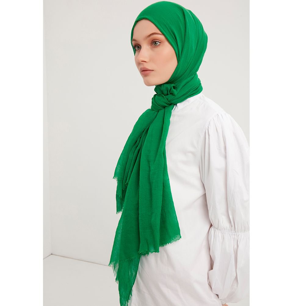 Modefa Shawl Green Comfort Hijab Shawl - Green