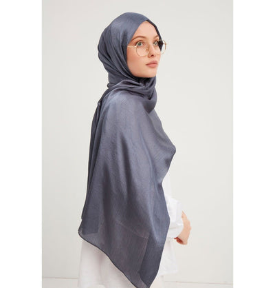 Modefa Shawl Grey Shine Hijab Shawl - Grey