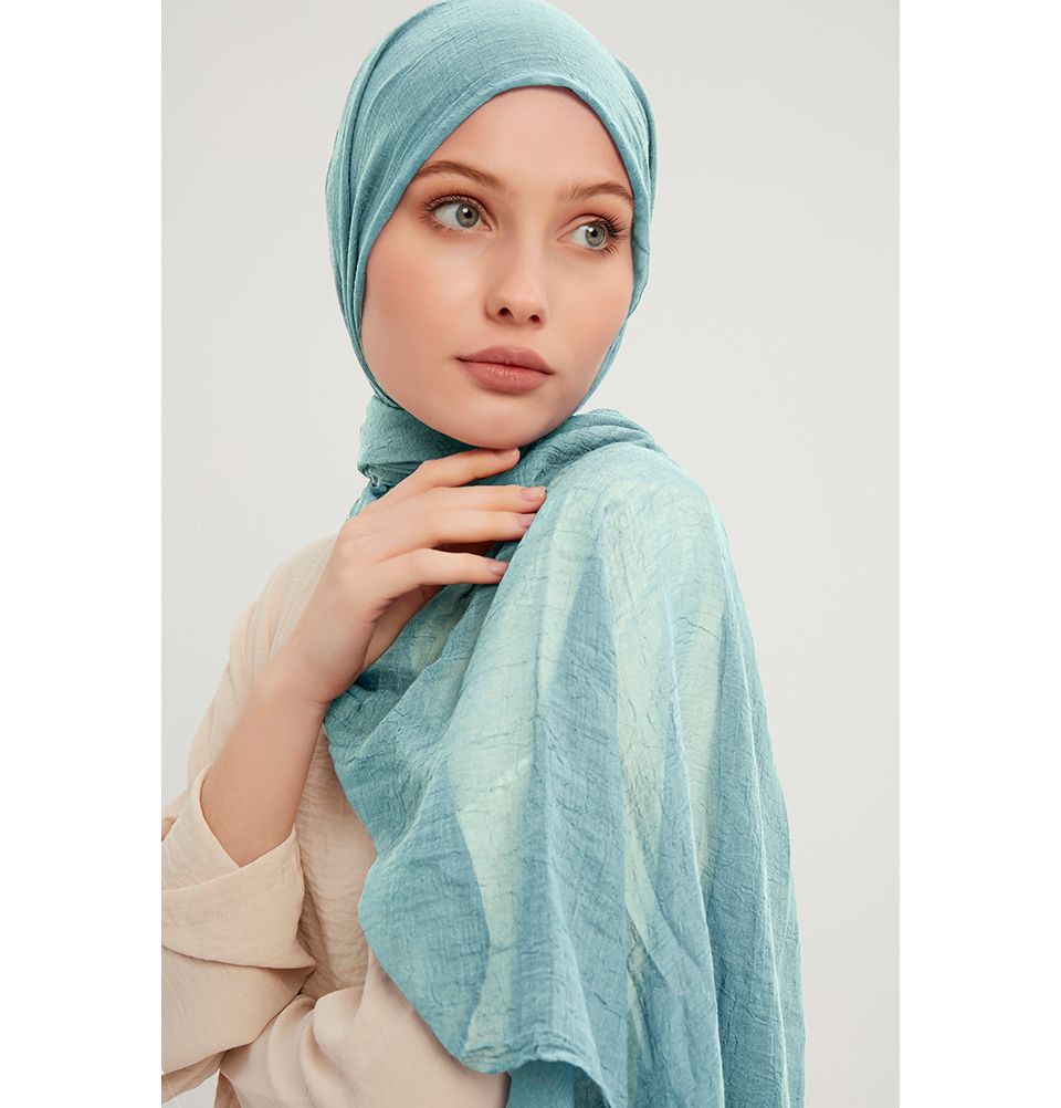 Modefa Shawl Light Blue Comfort Hijab Shawl - Light Blue