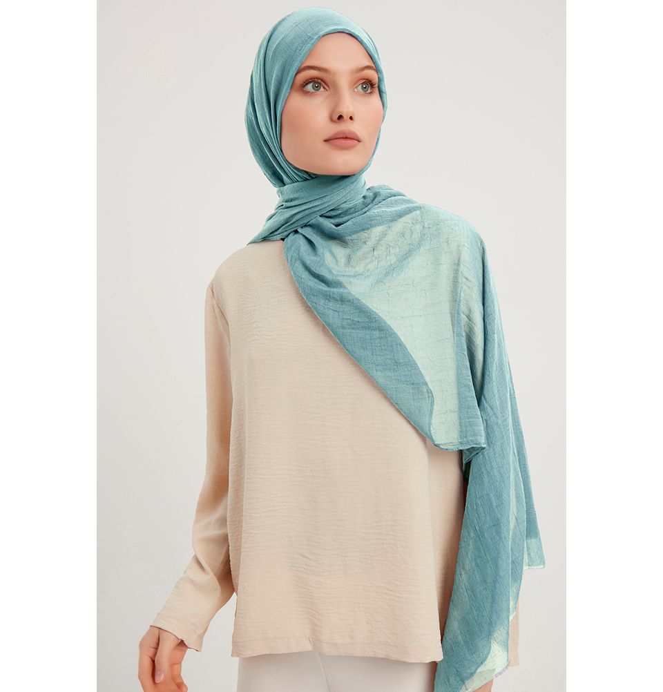 Modefa Shawl Light Blue Comfort Hijab Shawl - Light Blue