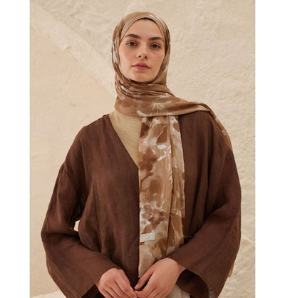 Modefa Shawl Light Brown Rami Lightweight Hijab Shawl Lizzy - Light Brown