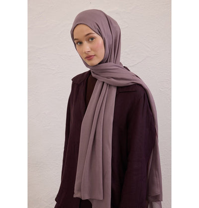 Modefa Shawl Lilac Everyday Basic Soft Viscose Shawl Hijab - Lilac
