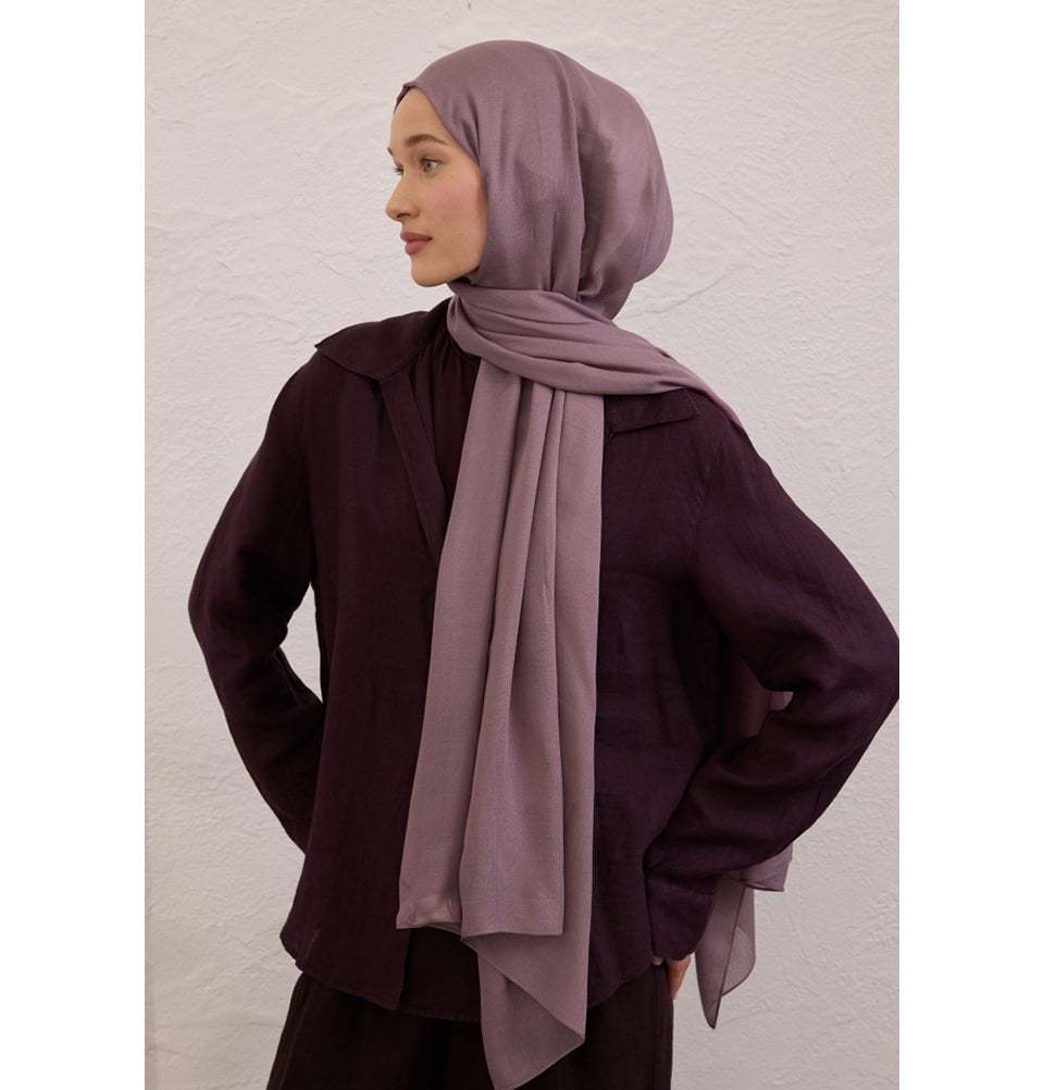 Modefa Shawl Lilac Everyday Basic Soft Viscose Shawl Hijab - Lilac