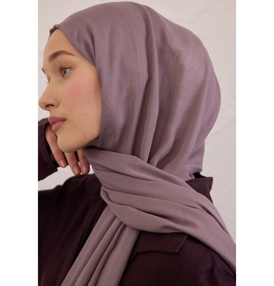 Modefa Shawl Lilac Everyday Basic Soft Viscose Shawl Hijab - Lilac