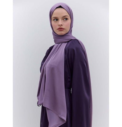 Modefa Shawl Lilac Satin Elegance Shawl Hijab - Lilac