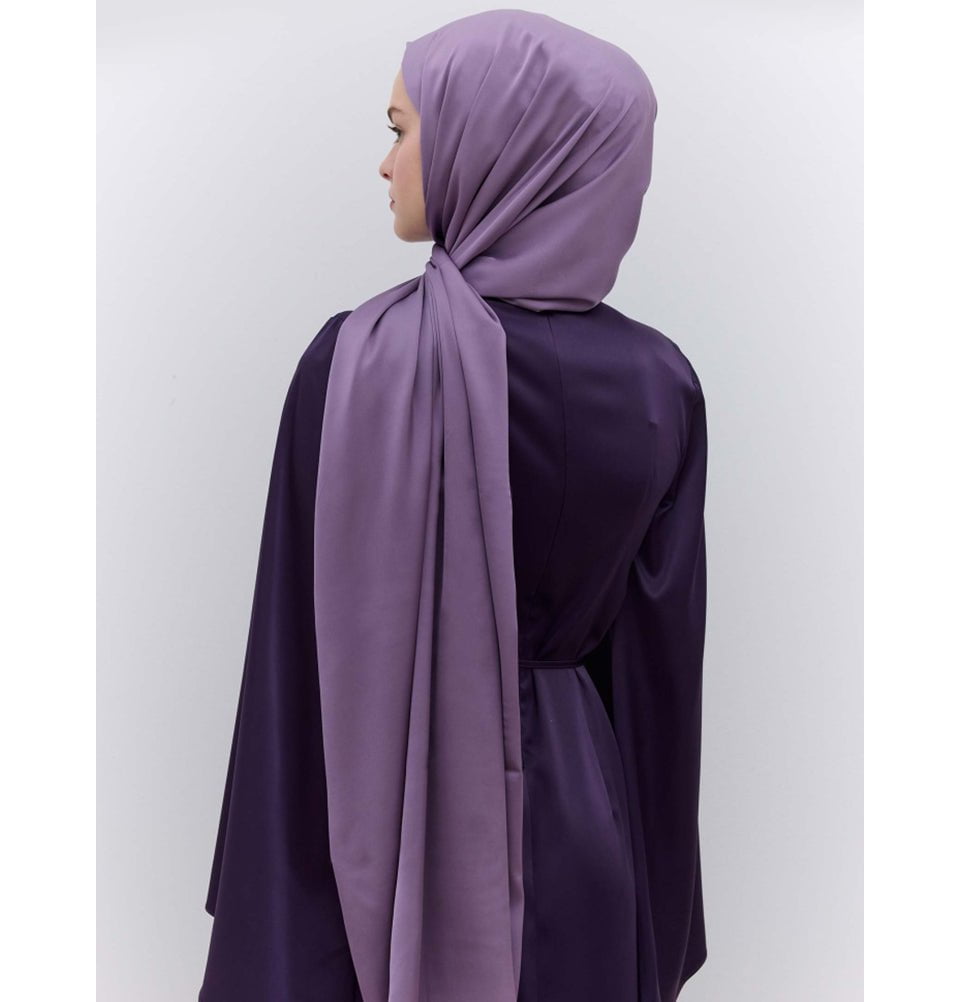 Modefa Shawl Lilac Satin Elegance Shawl Hijab - Lilac