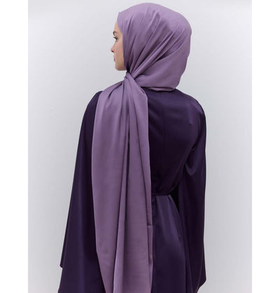 Modefa Shawl Lilac Satin Elegance Shawl Hijab - Lilac