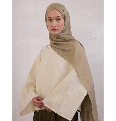 Modefa Shawl Mink Everyday Basic Soft Viscose Shawl Hijab - Mink